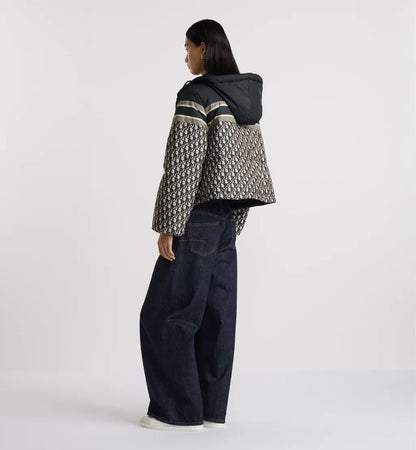 Reversible Cropped Puffer Jacket