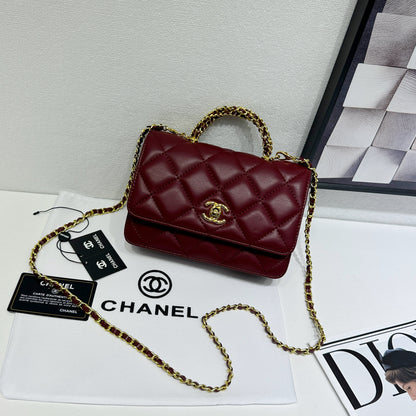 C Small Trendy CC Flap Handle Bag