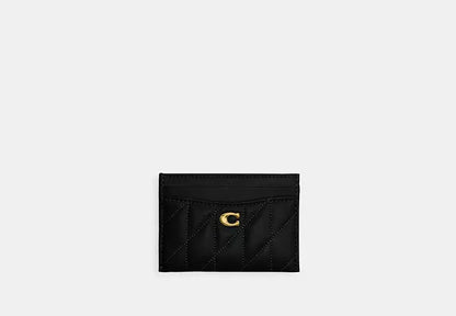 Essential Card Case With Pillow Quilting