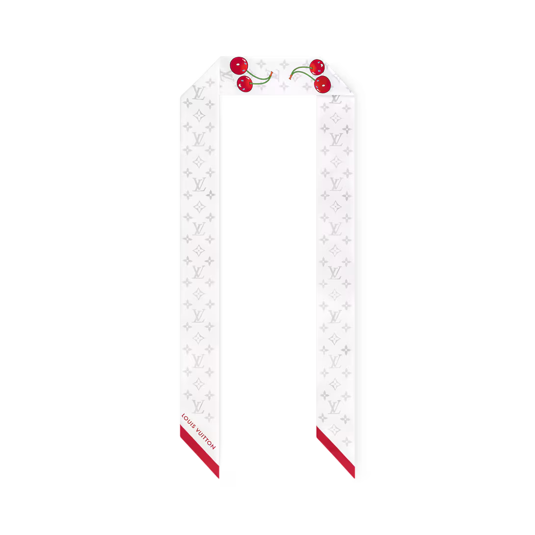 LV x TM Monogram Cerise Bandeau With Box