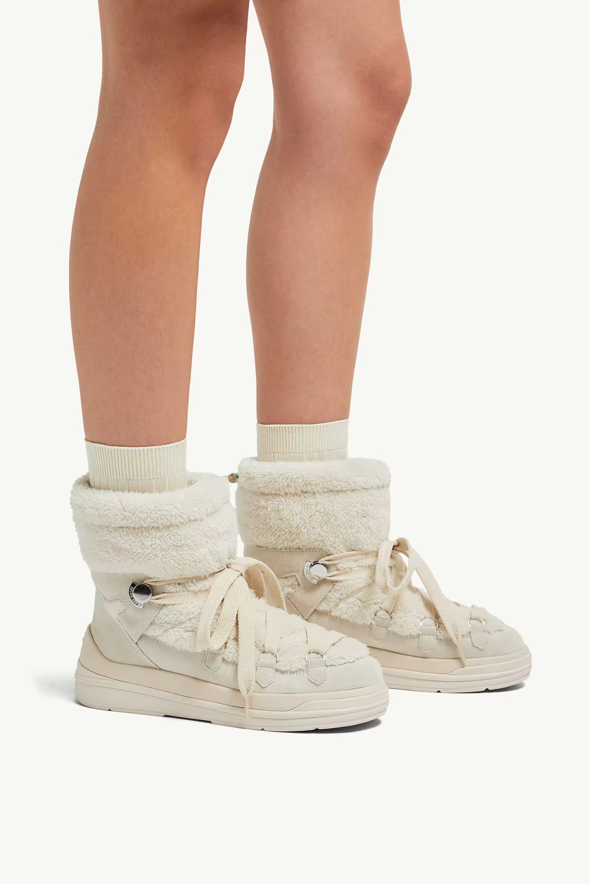 Insolux Faux Fur & Suede Snow Boots